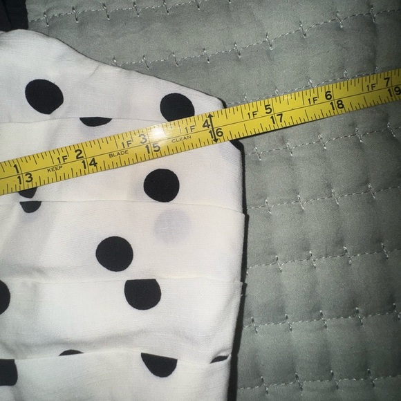 En Saison Charming Polka Dot Harley Romper Dress. Size Medium NWOT - Picture 8 of 16